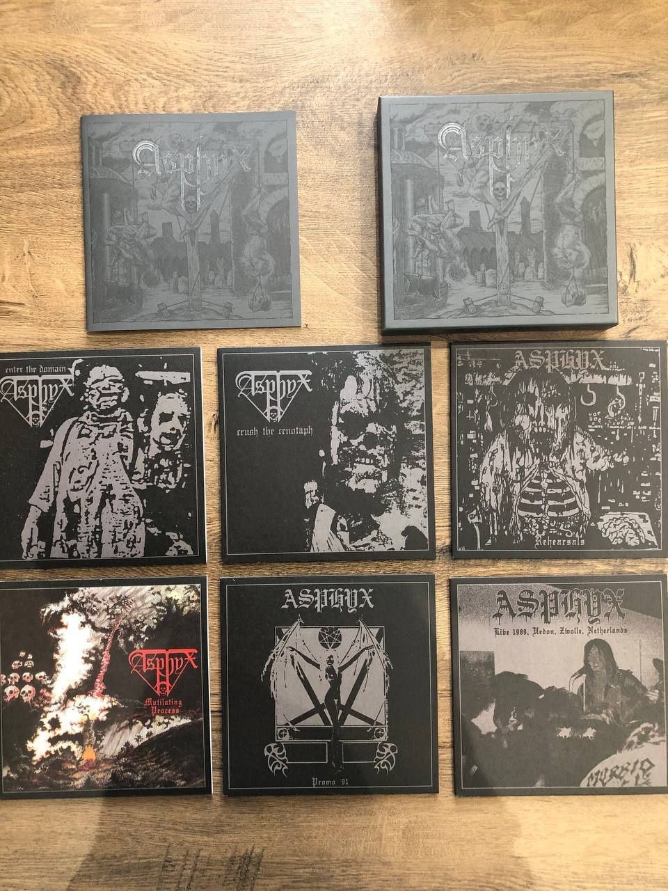 Asphyx - Abomination Echoes (6х7" Box Set)