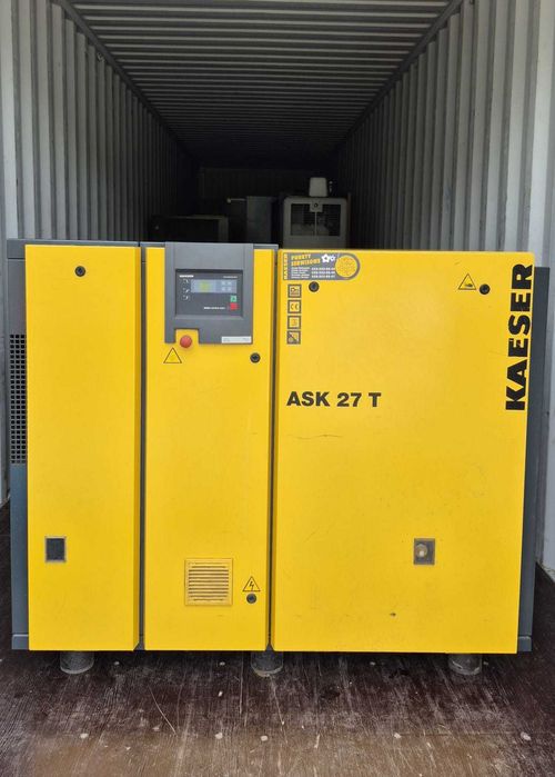 Kompresor śrubowy Kaeser ASK 27 T 15kW 2,6m3/min 8bar z osuszaczem