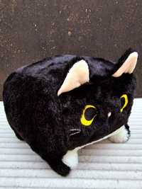 Ekstra pluszak maskotka Kot Kotek kwadratowy czarny nowy