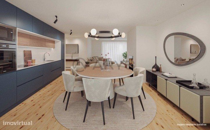 Apartamentos T2 no centro da cidade