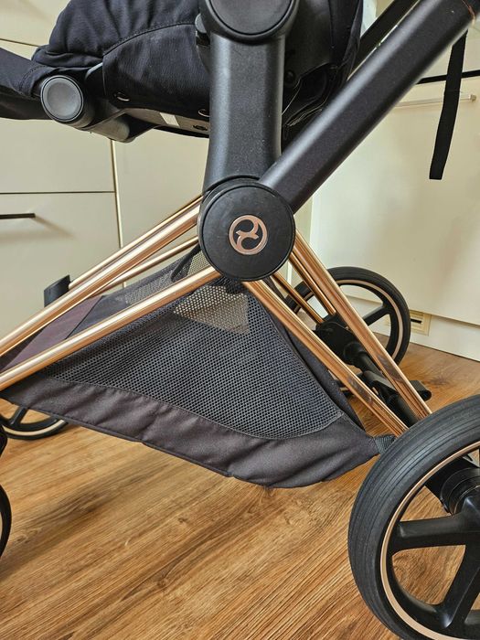 Cybex Priam 2.0 gondola spacerówka stelaż komplet Deep Black