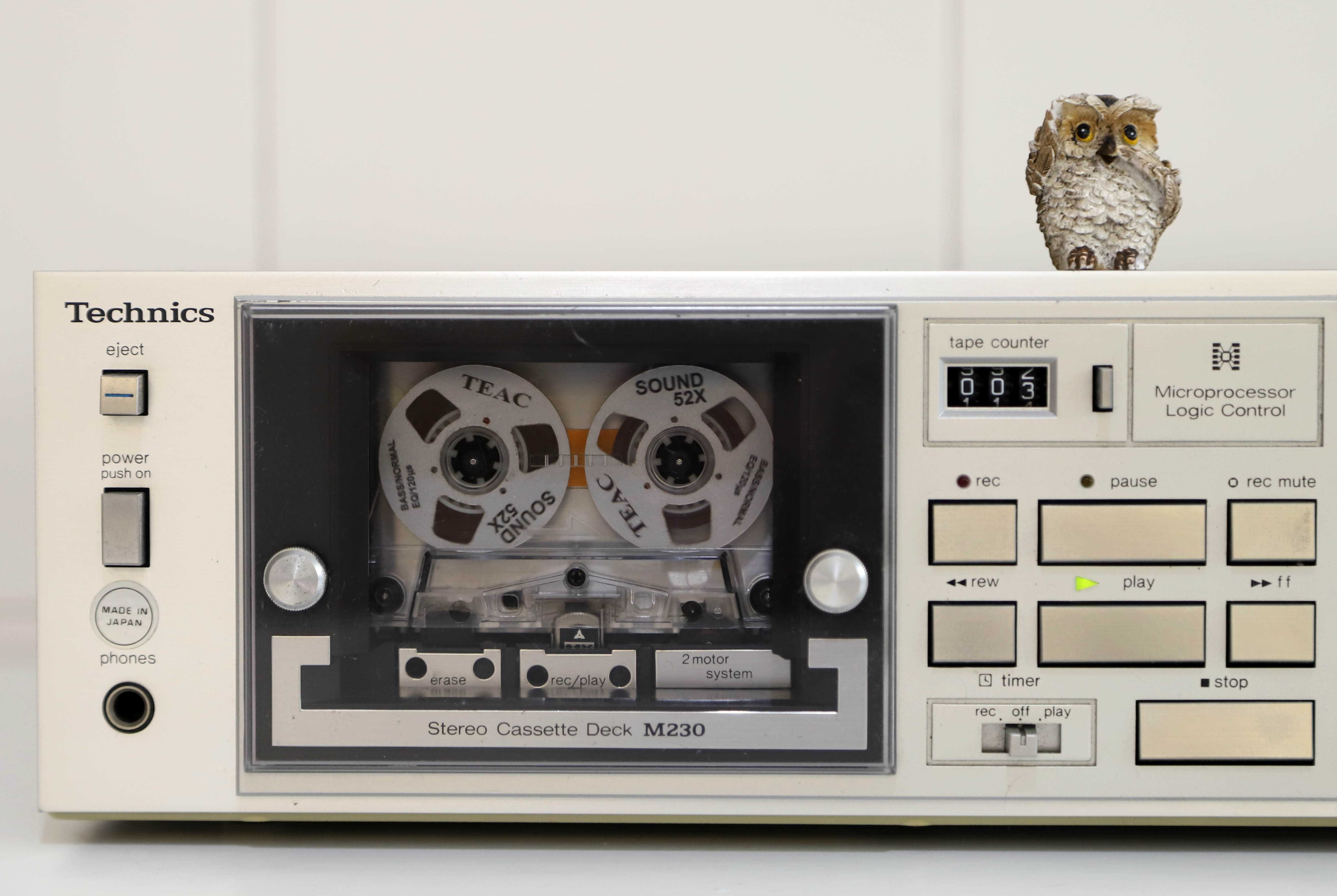 Technics M230 Tape Deck Cassetes