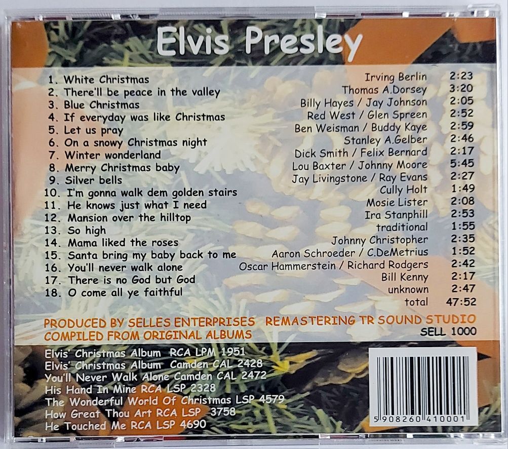 Kolędy Elvis Presley White Christmas 2CD