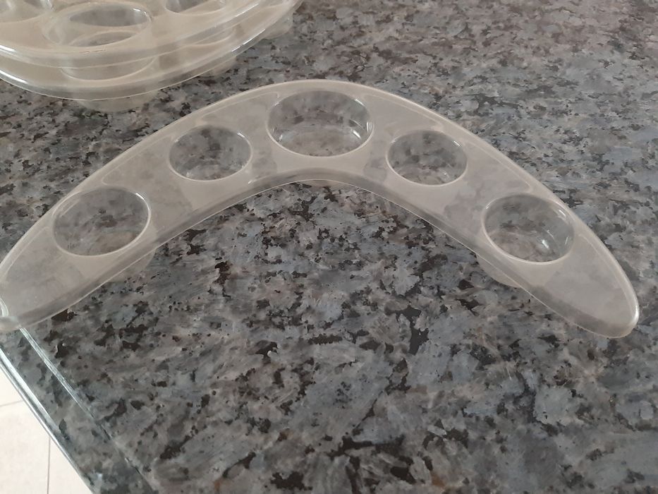 Pojemnik na shoty bar pub kieliszki Bols kamikaze 4 szt szkło