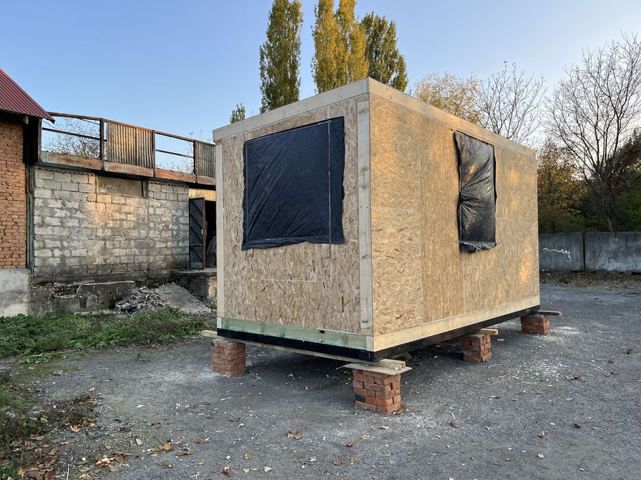Побутівка, вагончик, блок-контейнер 5×2,45 | SIP панелі 160 мм
