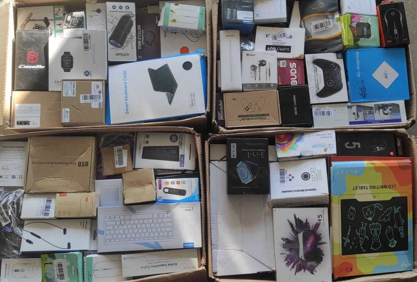 Amazon Boxy Elektronika Zarobek Drobna Palety Nadwyżki Mystery Box