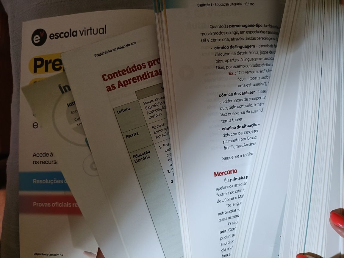 Livro exames português 2025 porto editora