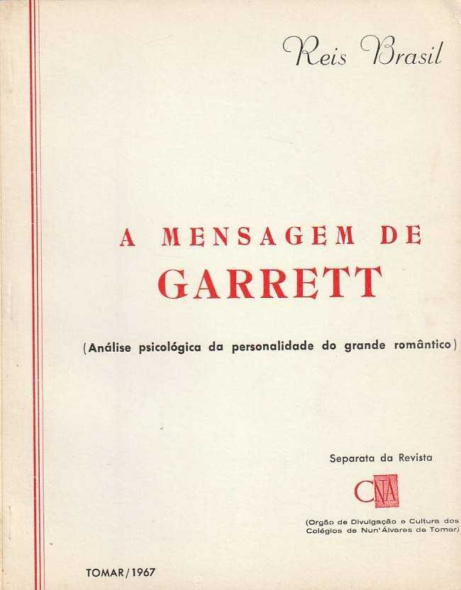 A mensagem de Garrett-Reis Brasil-Revista de Cultura CNA