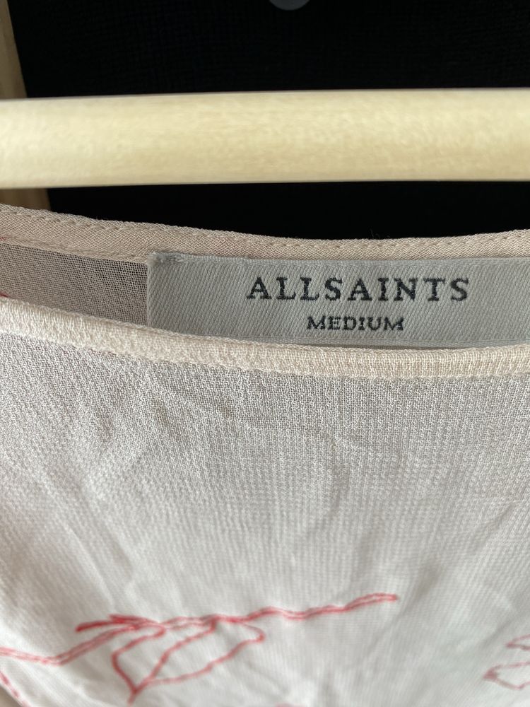 Allsaints оригінал романтична сукня вишиті квіти all saints розмір M