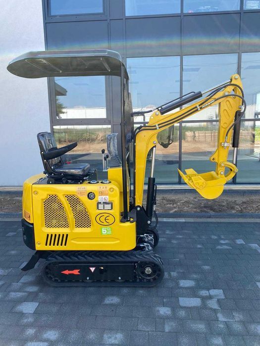 Minikoparka LEASING Nowa minikoparka + osprzęt Günter GG800 Minikop