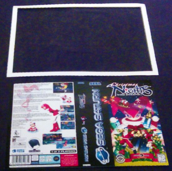 Capa Sega Saturn Christmas Nights Into Dreams