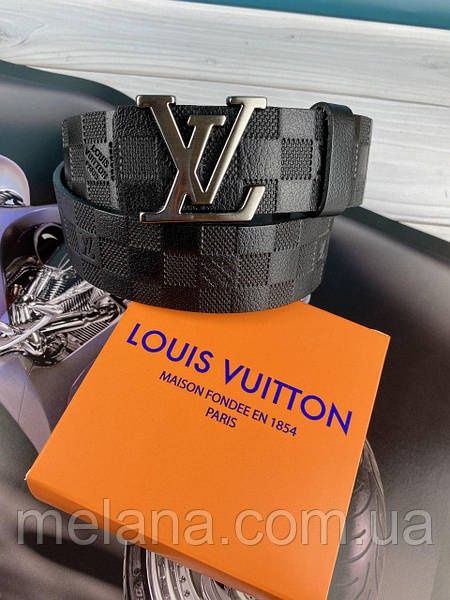 Кожаный ремень мужской Louis Vuitton Луи Витон ЛВ