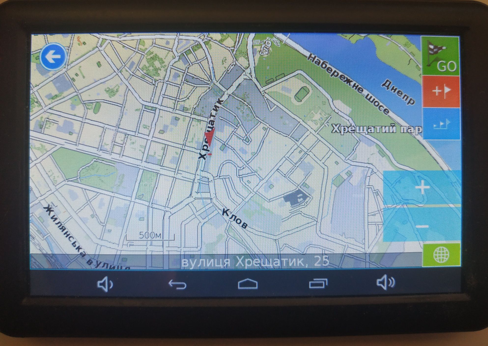 GPS-Навігатор на android для авто