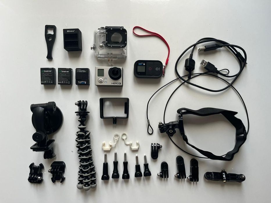 GoPro Hero 3 – Zestaw kamera sportowa