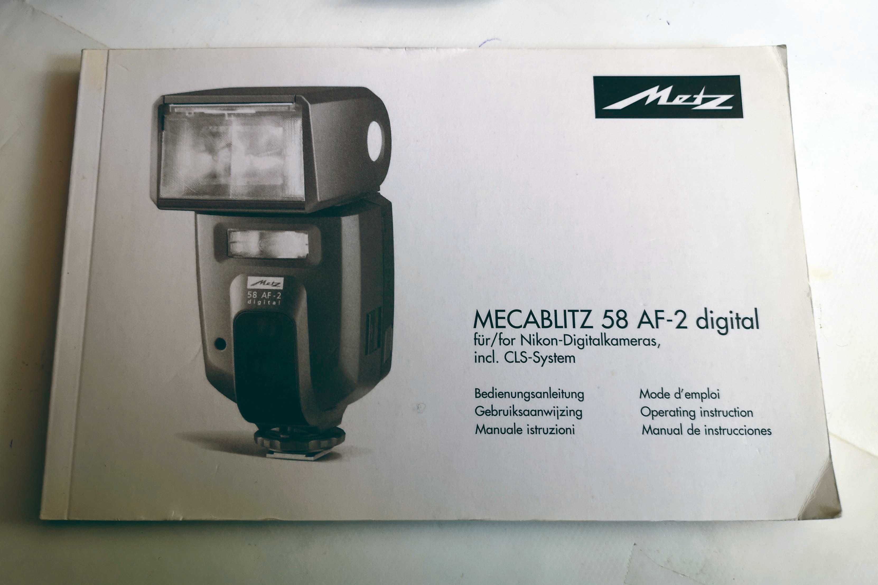 Flash Metz Mecablitz 58 AF-2 (Nikon)