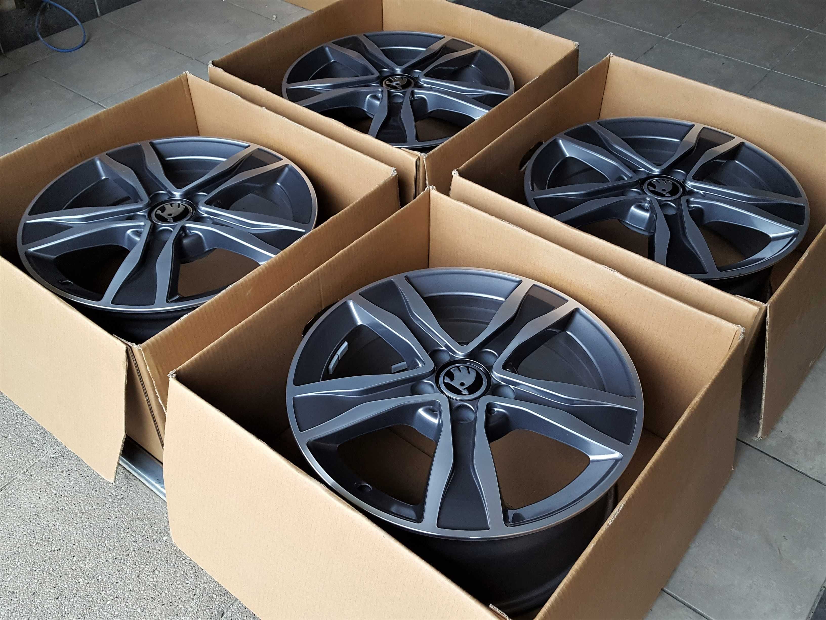 Alufelgi 17 5x112 Skoda Octavia Kodiaq Superb Yeti Karoq ! 467#