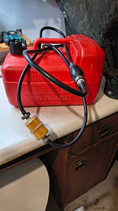 Tohatsu 12 Litrów plus linia paliwowa