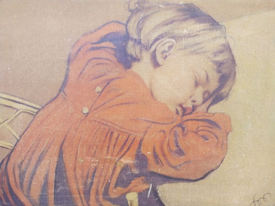 Obraz w drewnianej ramie