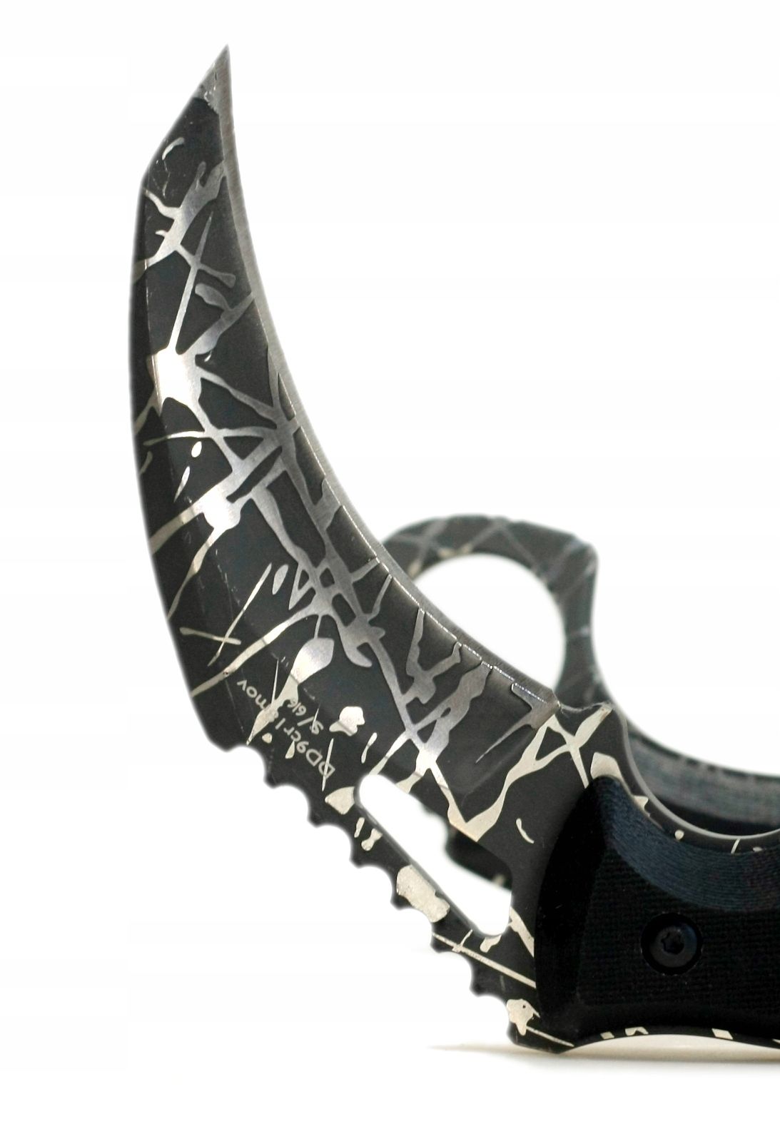 Karambit taktyczny nóż do samoobrony survival bushcraft S616 G10 Pazur