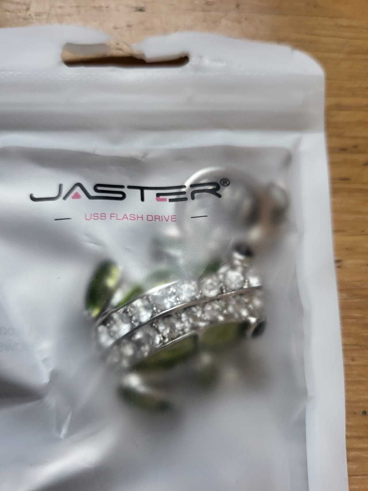 JASTER metalowa żaba kryształowa pamięć USB Pendrive 4GB 2.0 Wrocław