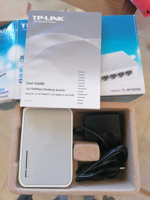 Switch da marca TP Link