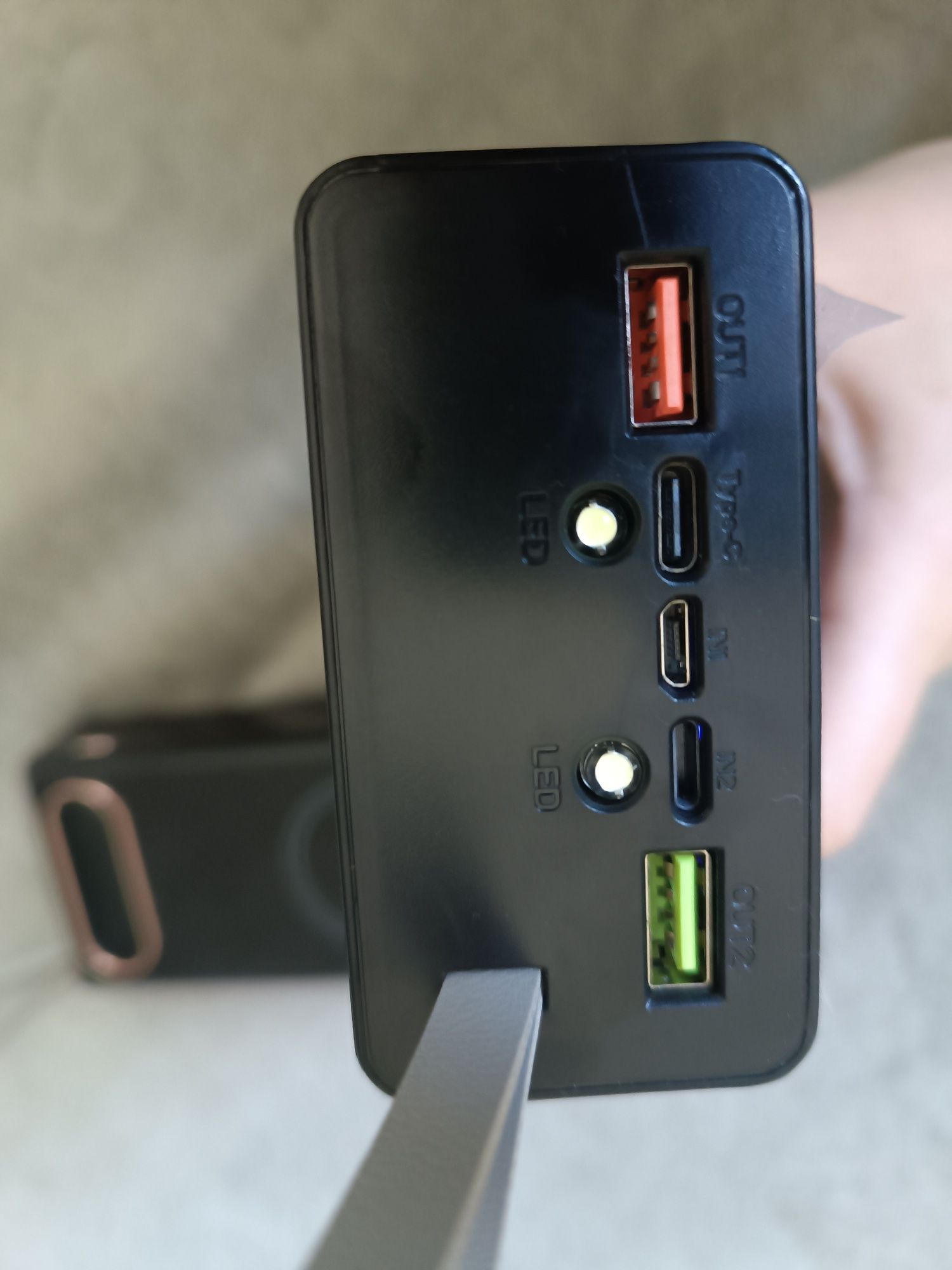 Power Bank 22,5 Вт. Павер банк 80000mAg. Швидка бездротова зарядка DI