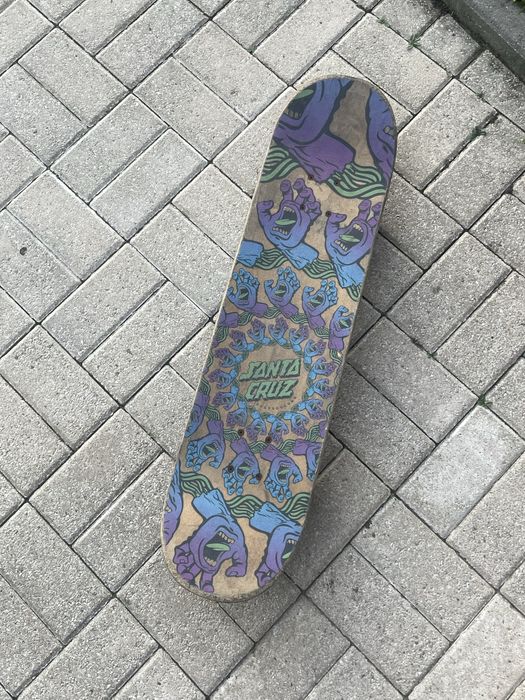 Skate santa cruz, em bom estado