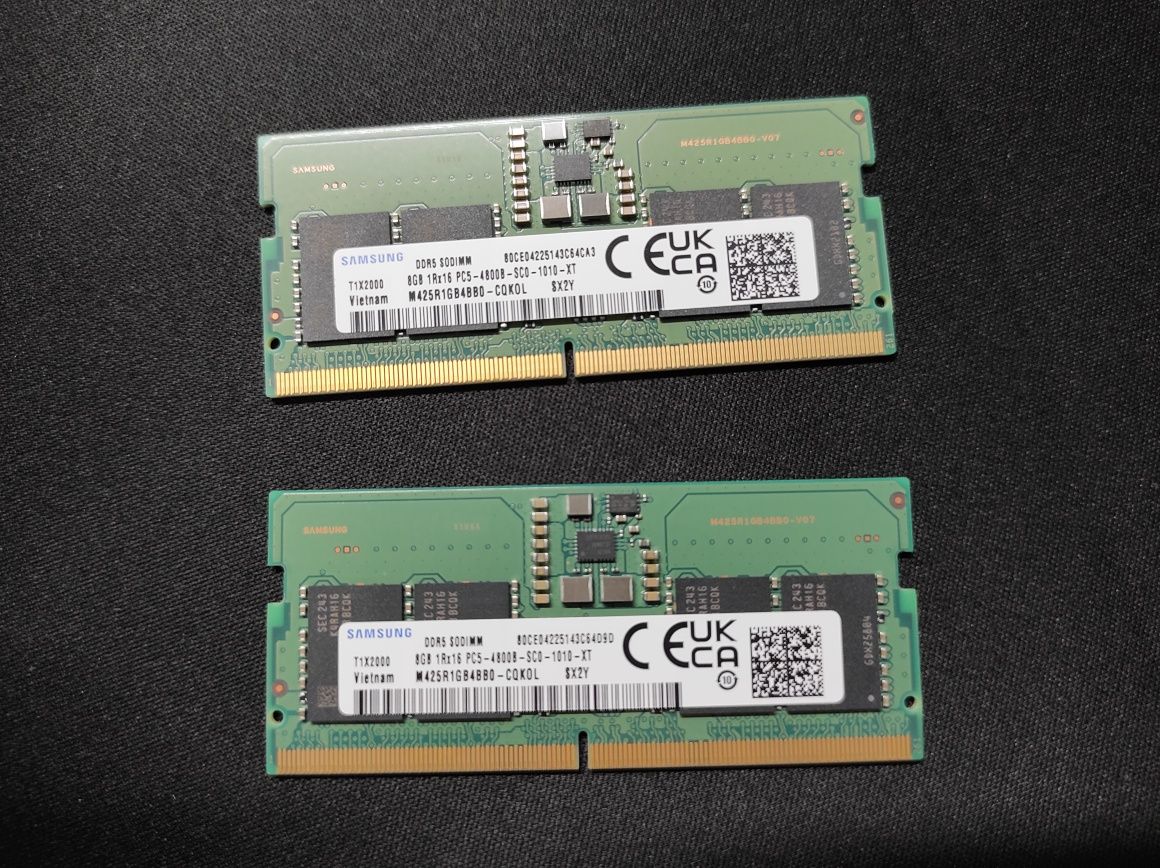 Оперативна пам'ять DDR5 16GB 4800mhz