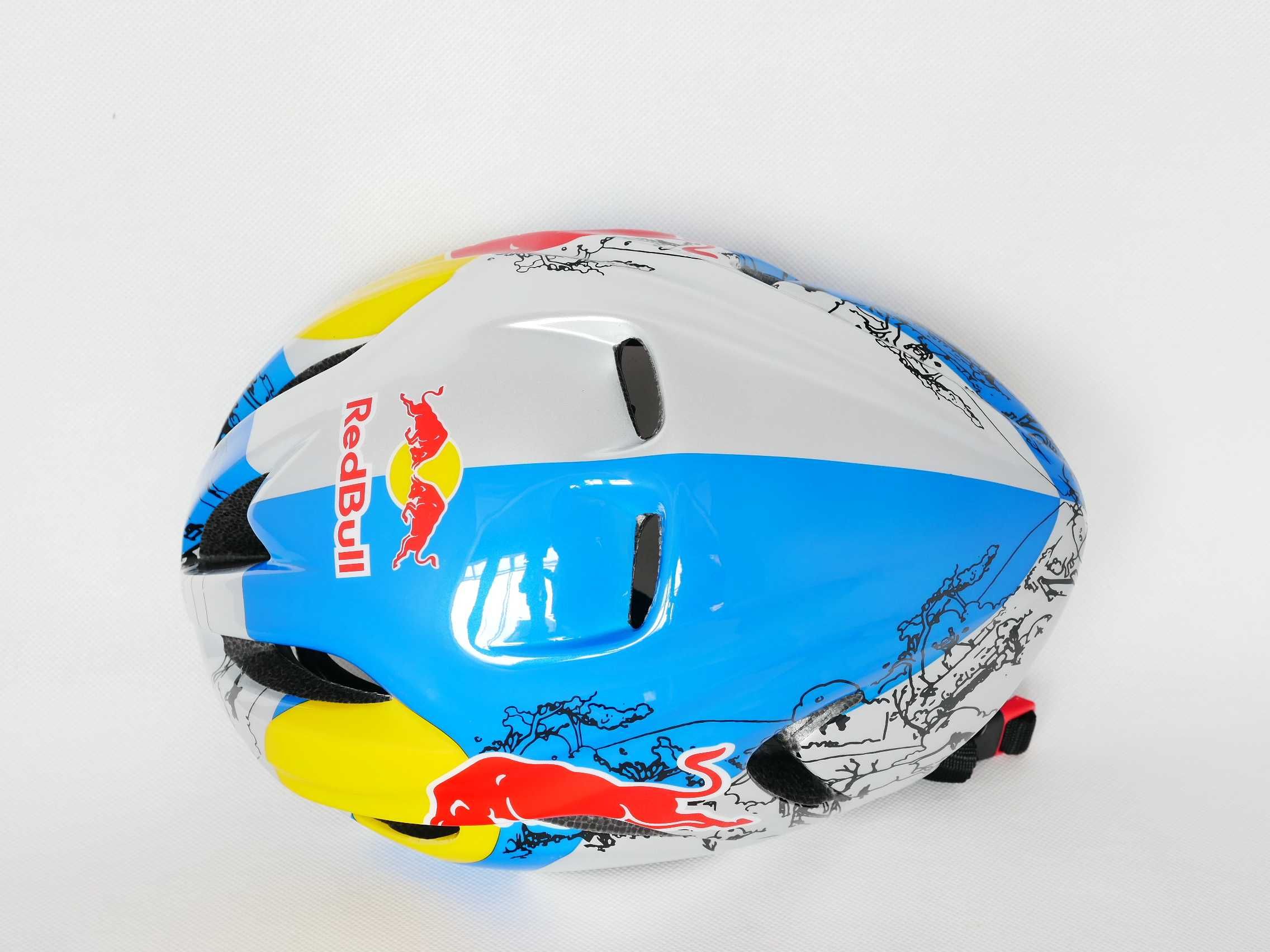 Kask aero MTB szosa trekking Red Bull jak GC