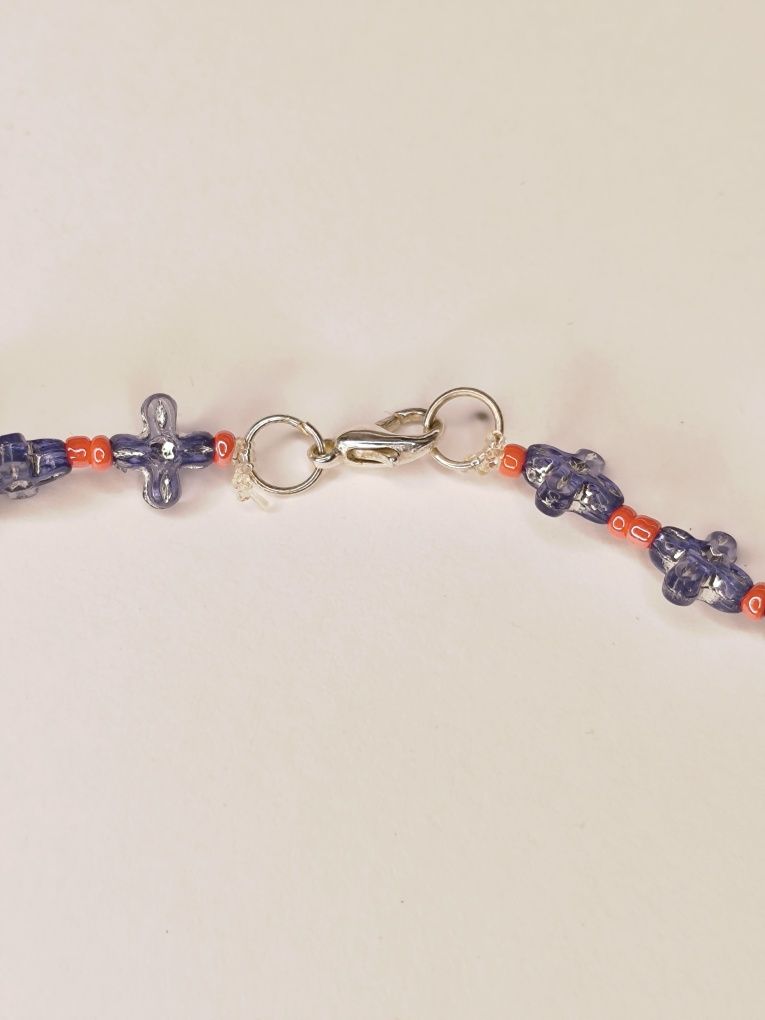 Naszyjnik handmade na żyłce