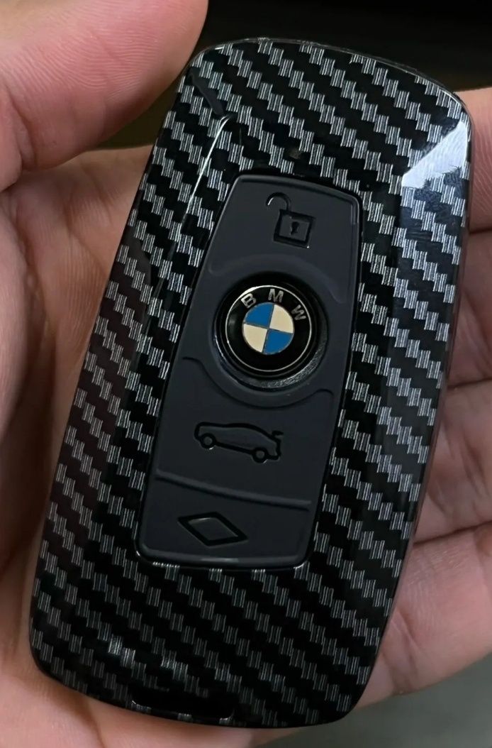 Карбоновый защитный чехол для ключей на БМВ,BMW,f10 F11 f20,ф10,f31,