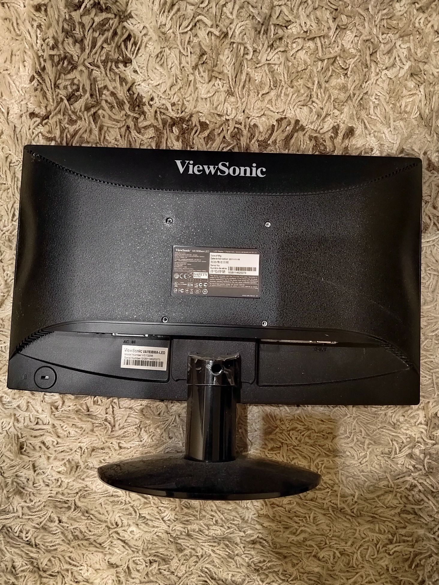 Монитор view sonic