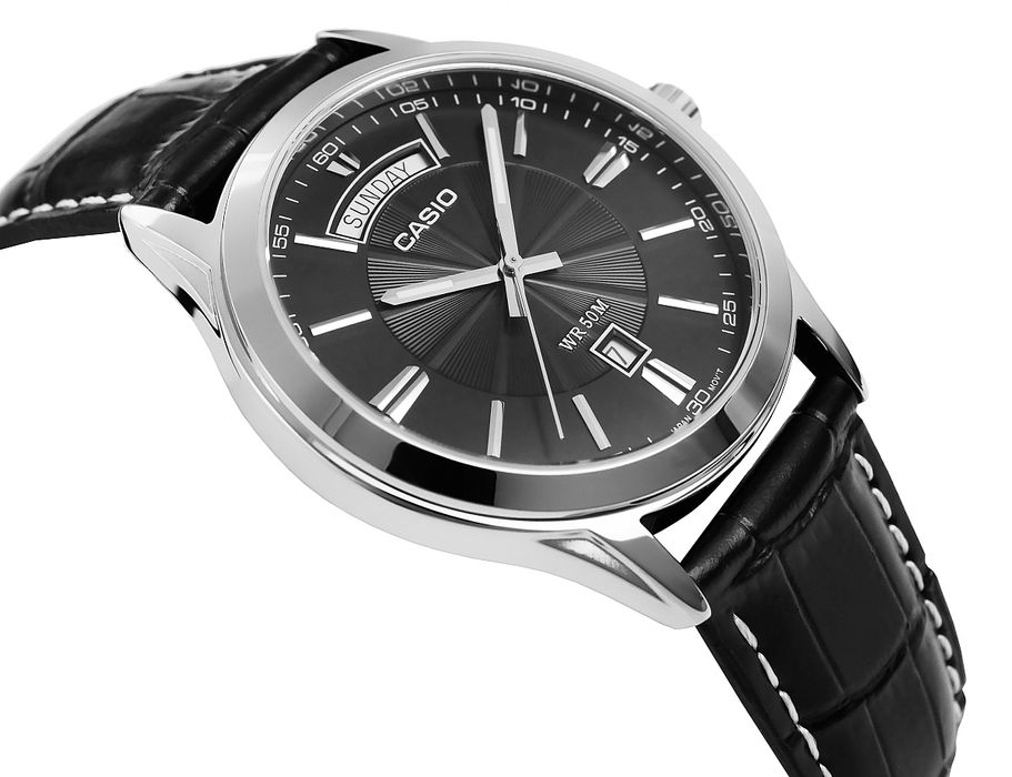 zegarek męski casio mtp-1381l-1avdf + box