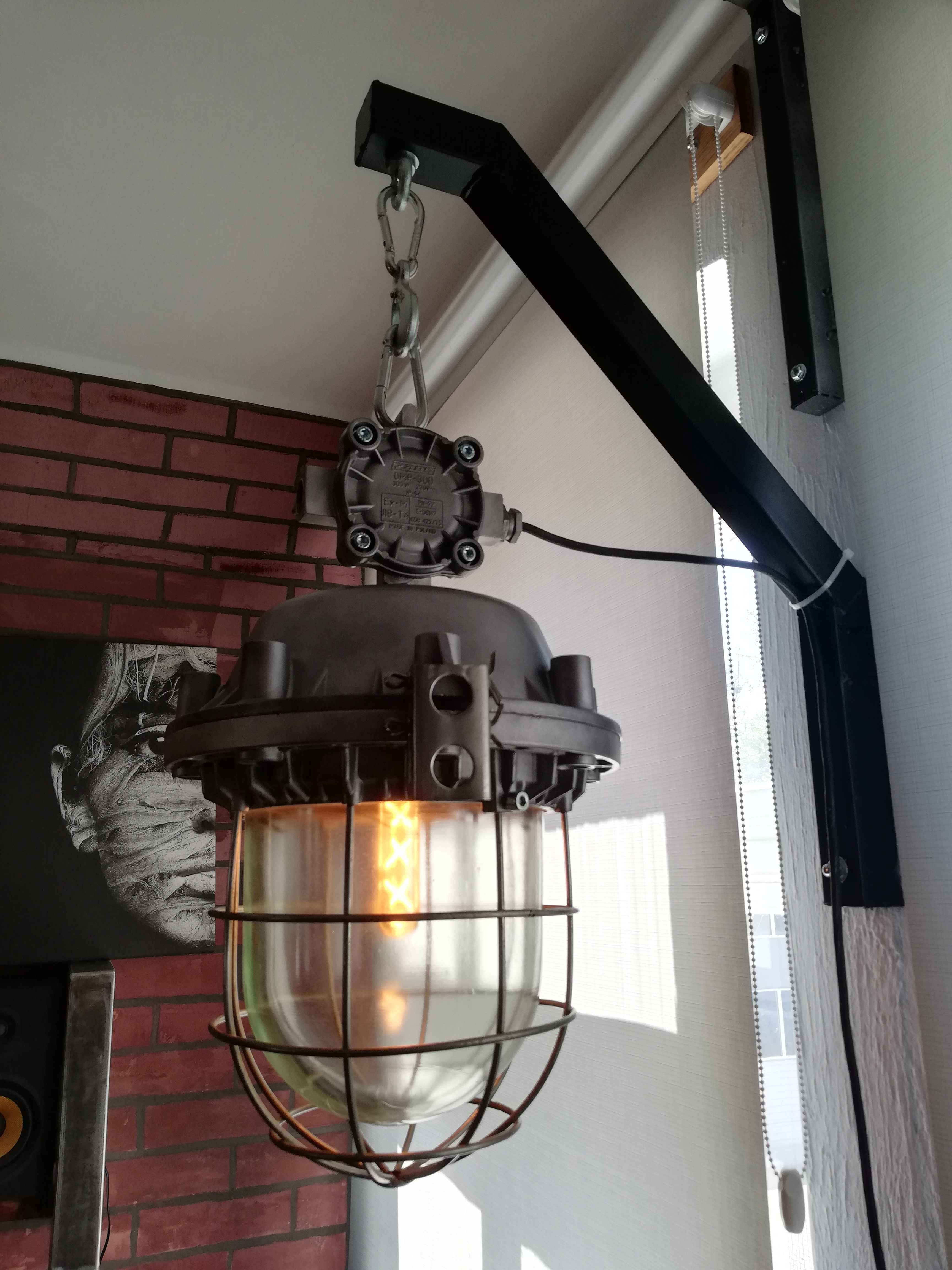 Lampa oświetlenie loft, industrial, steampunk, vintage, retro, LED