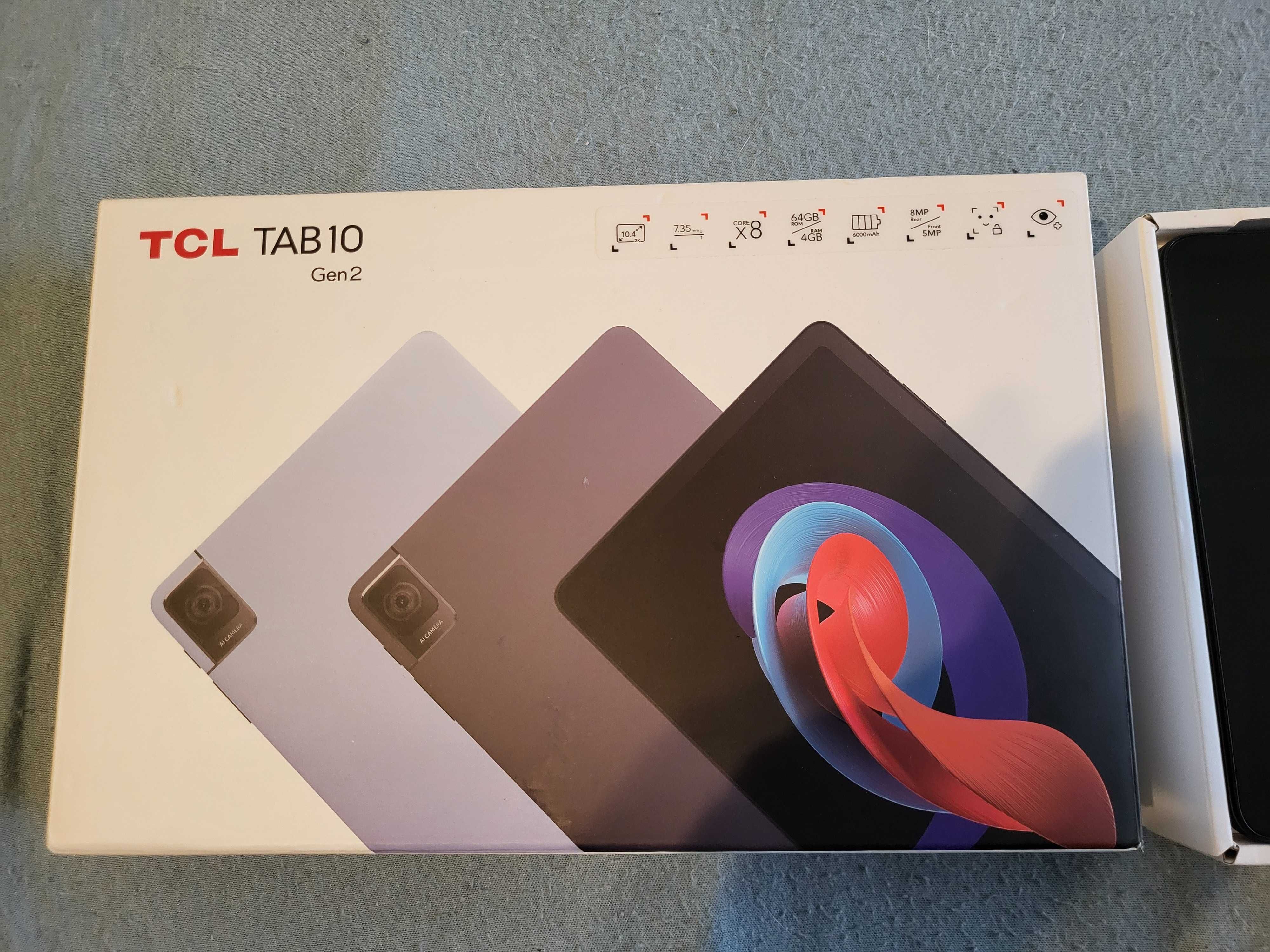 Tablet TCL TAB 10 Gen 2 10,4" 2K 4/64GB Wi-Fi Szary