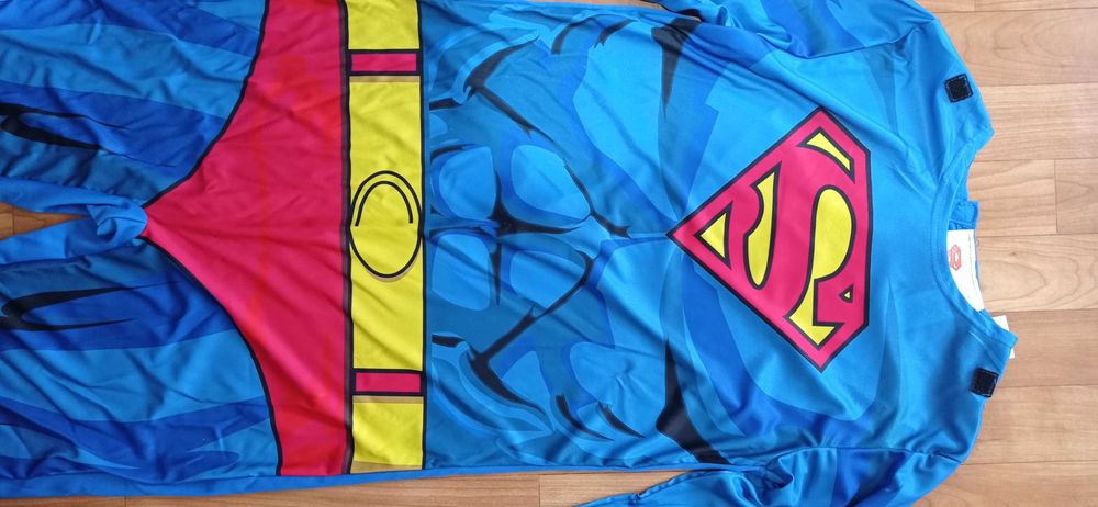 Костюм супермена на дорослого, аніматор Superman, розмір М