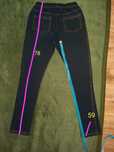 Getry jak jeansy