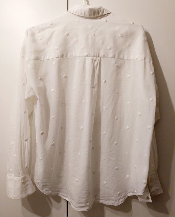 Koszula biała M/L OVERSIZE