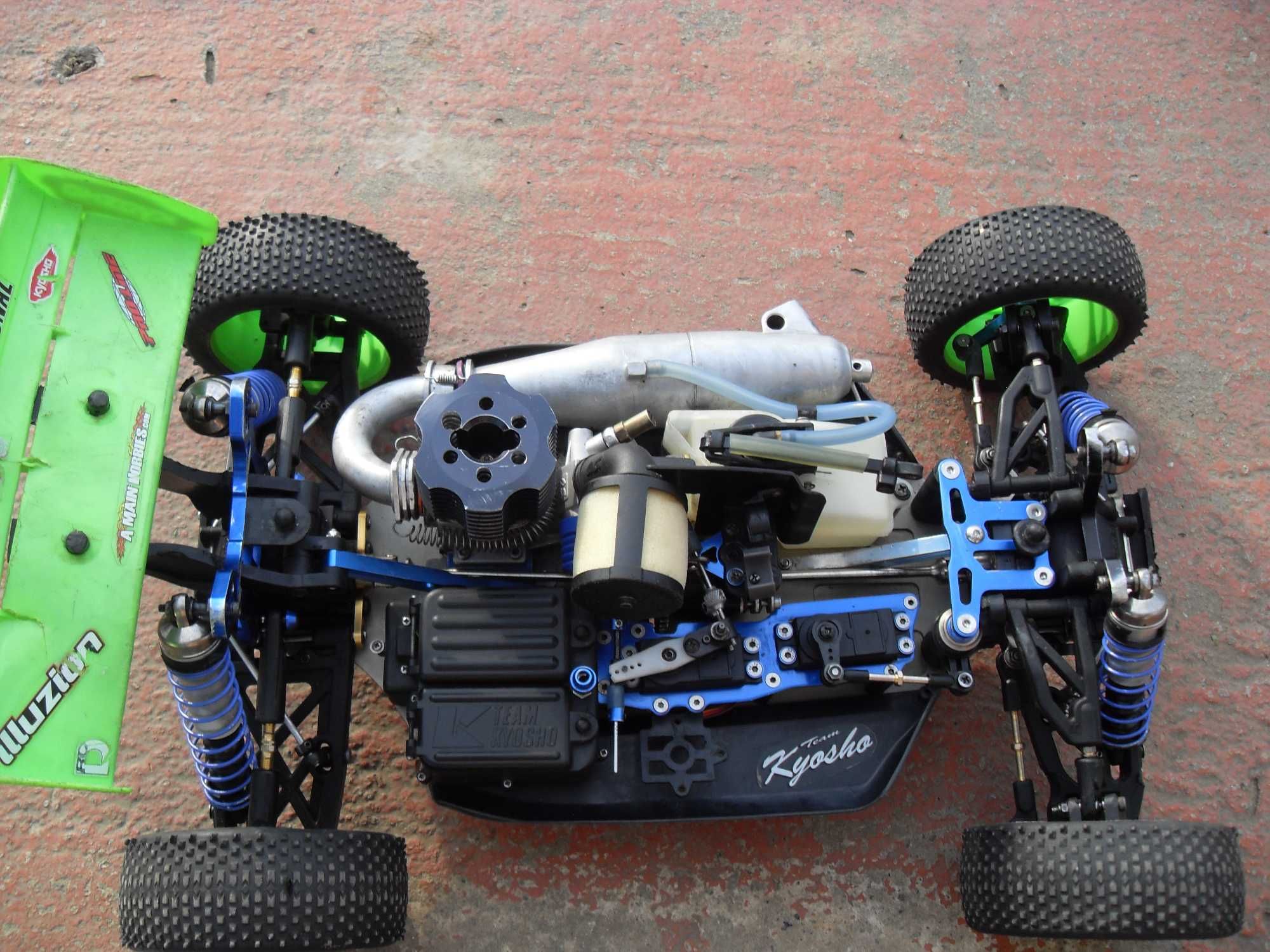 KYOSHO INFERNO BUGGY 1:8 Nitro Model RC Spalinowy 4WD OS MAX 21