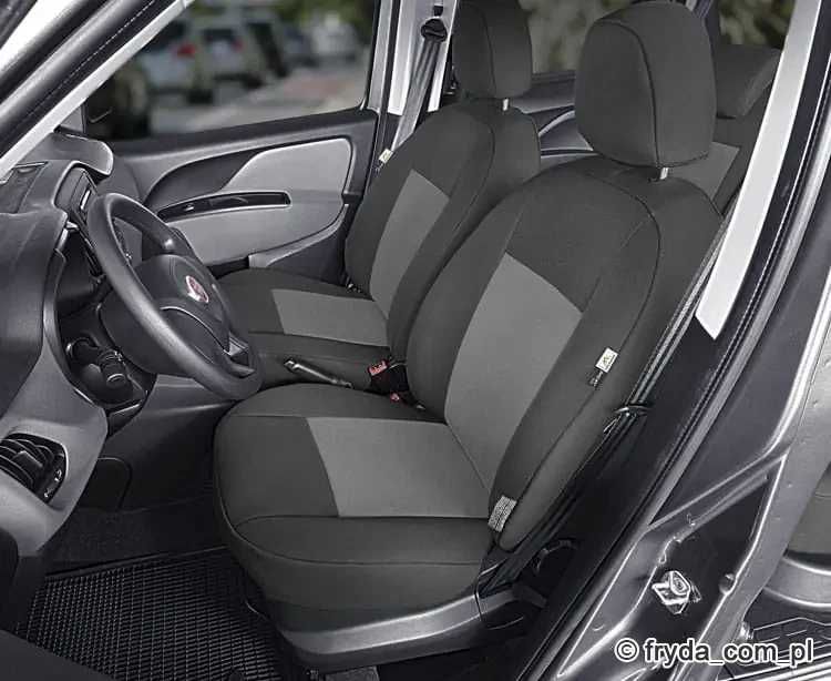 Fiat Doblo IV - Miarowe pokrowce przód