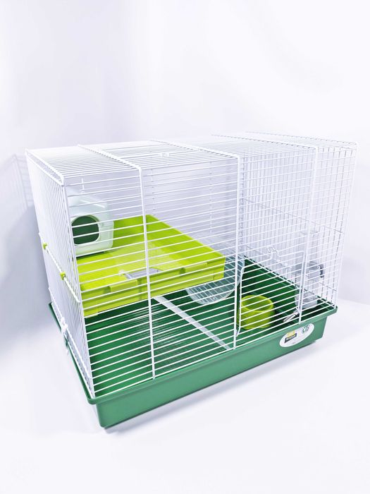 Просторная клетка HAMSTER DUO для хомяков/крыс.NEW.Италия. 46x29x38cм