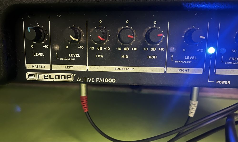 Subwoofer Reloop Active PA 1000