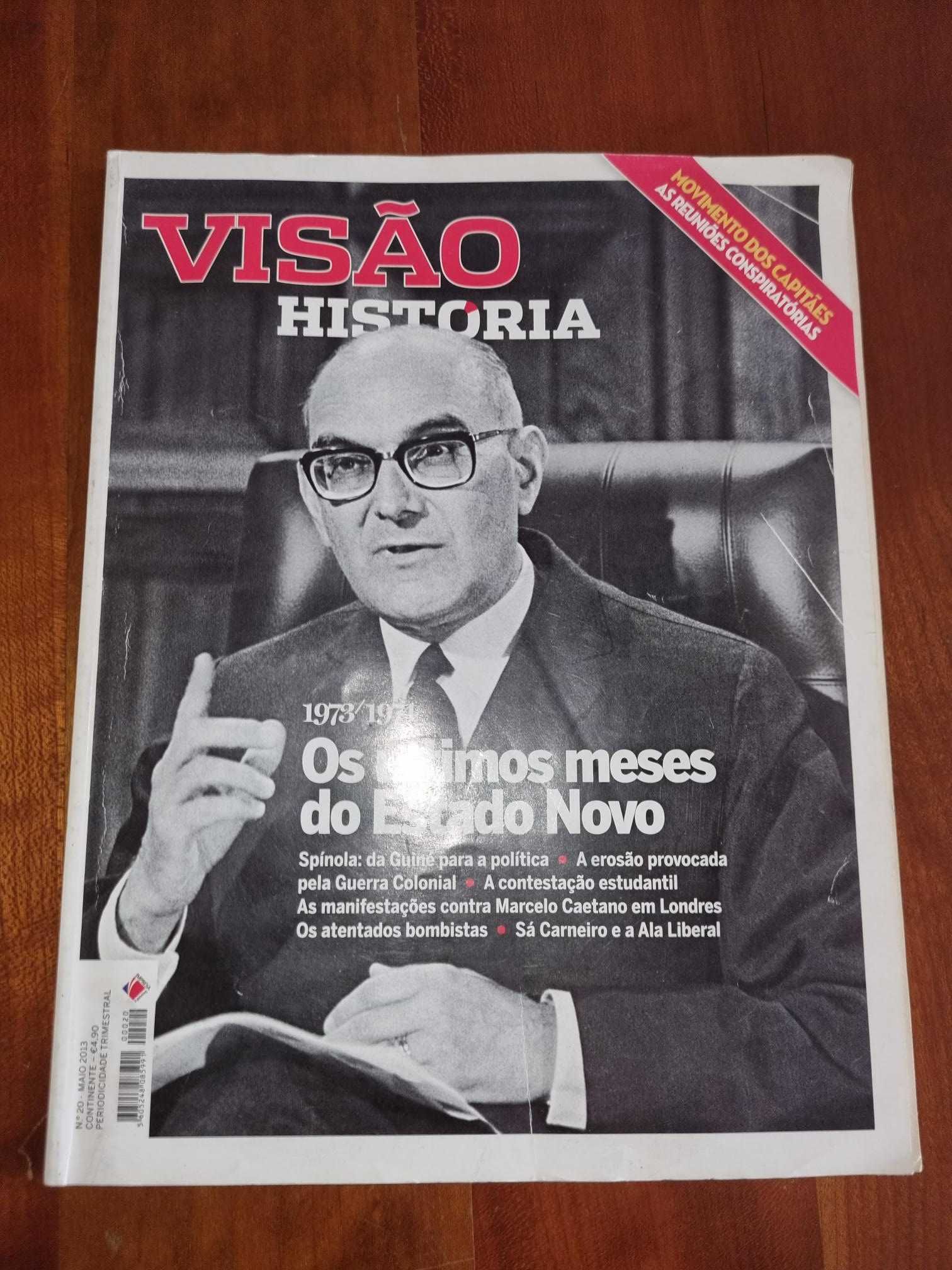 Revista Visão História 1973/1974 Os últimos meses do Estado Novo