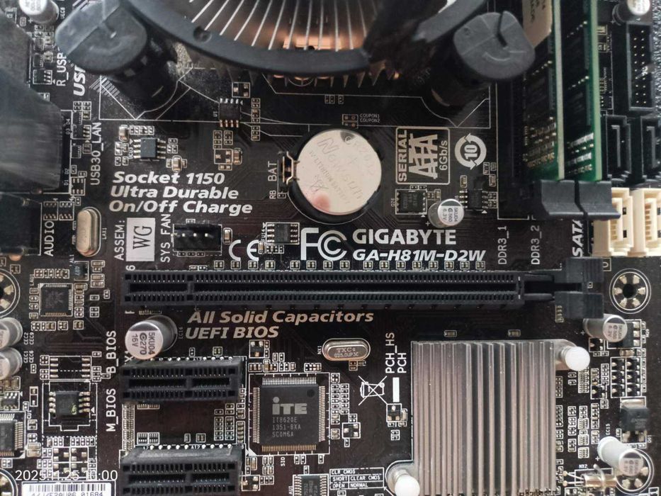 Комплект Gigabyte H81M-D2W s1150 + Core i5 4460 BOX + 8Gb DDR3