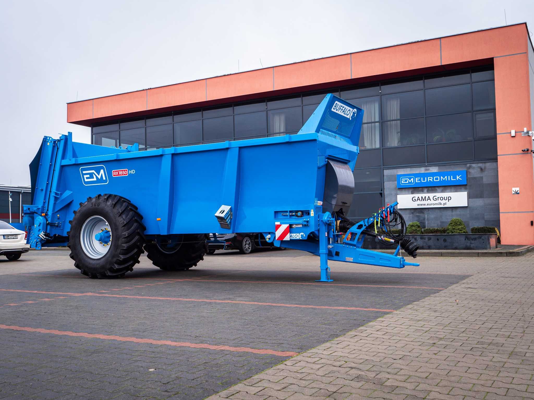 Rozrzutnik obornika EUROMILK Buffalo RX 1850 HD 18,1 m3