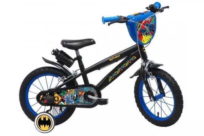 Rower dziecięcy Batman 14 cali dla chłopca Czarny