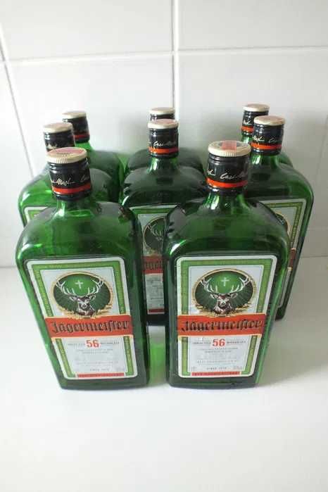 Jagermeister butelki / 4 sztuki x 0.5 litra