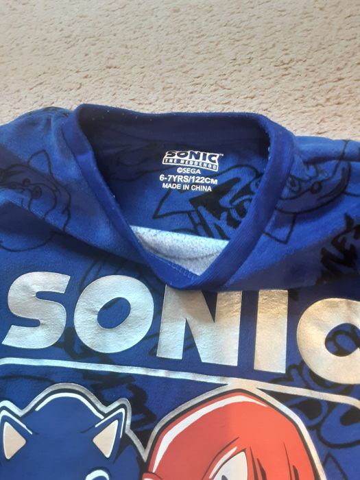 Bluzka welurowa Sonic- Knuckles 116/122