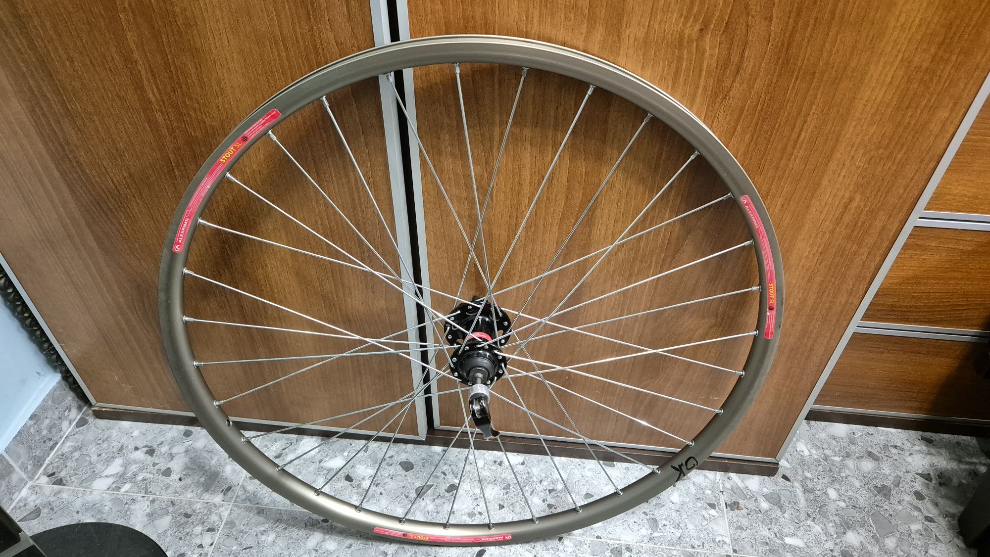 Koło przednie 26 szybkozamykacz SPECIALIZED Stout SL ALEXRIMS tarcza