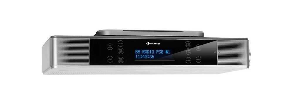 Radio kuchenne LED/BT/FM   Auna G-587